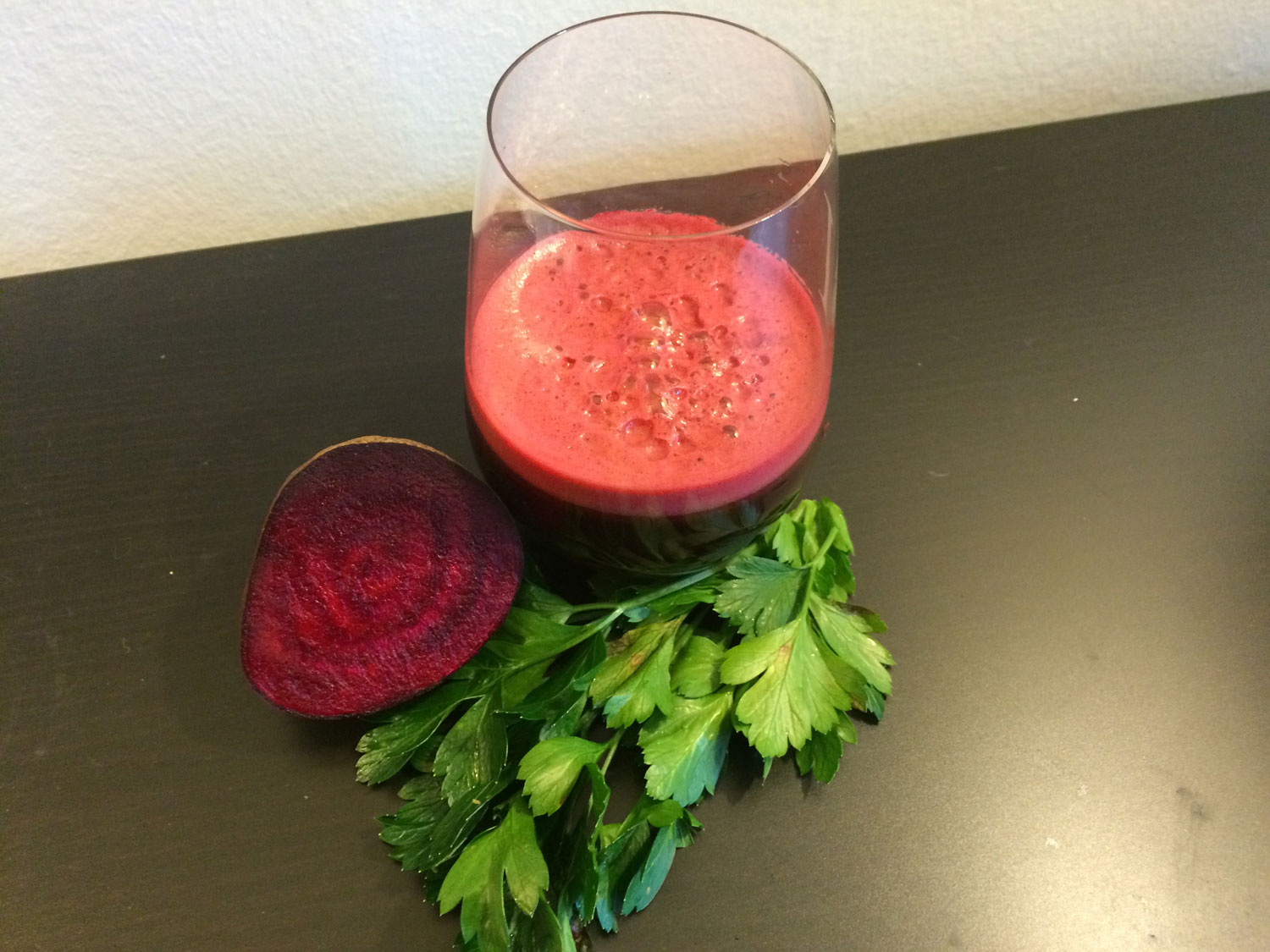 Spicy Beet And Parsley Juice