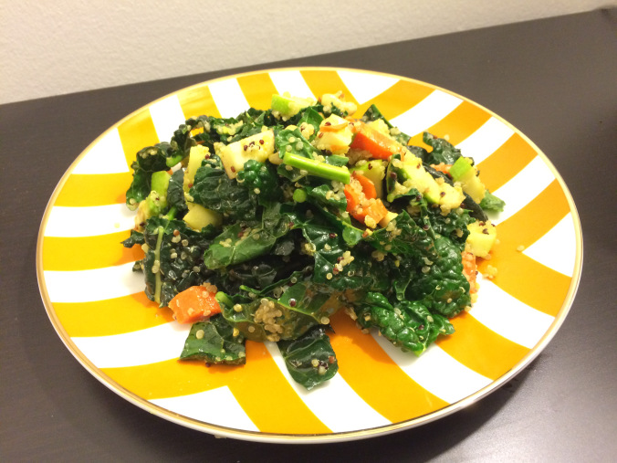 Kale Cashew And Quinoa Salad
